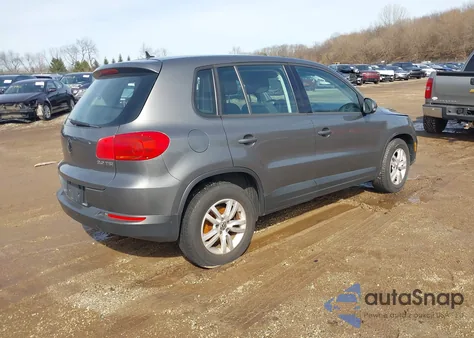 2012 Volkswagen Tiguan S from USA, damaged, VIN WVGBV7AX9CW000767